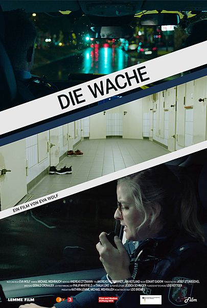 Movie poster for "DIE WACHE"