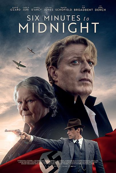 Movie poster for "SIX MINUTES TO MIDNIGHT"