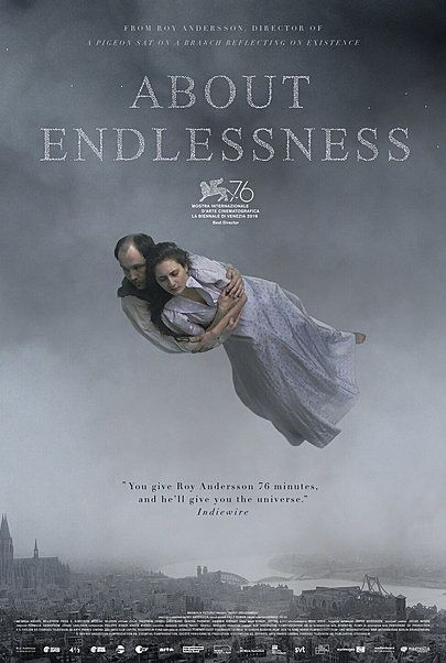 Movie poster for "ABOUT ENDLESSNESS"