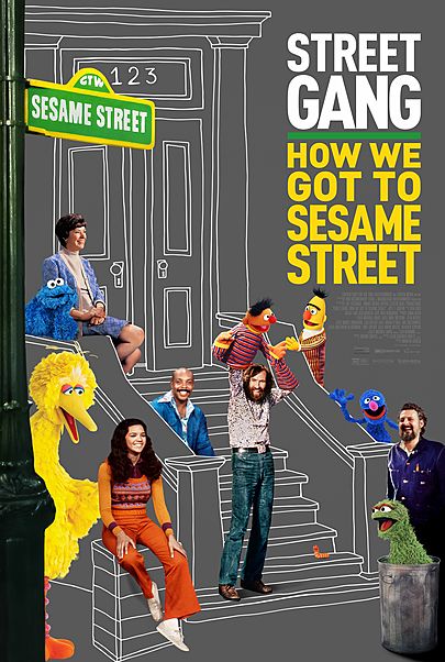 Movie poster for "STREET GANG: HOW WE GOT TO SESAME STREET"