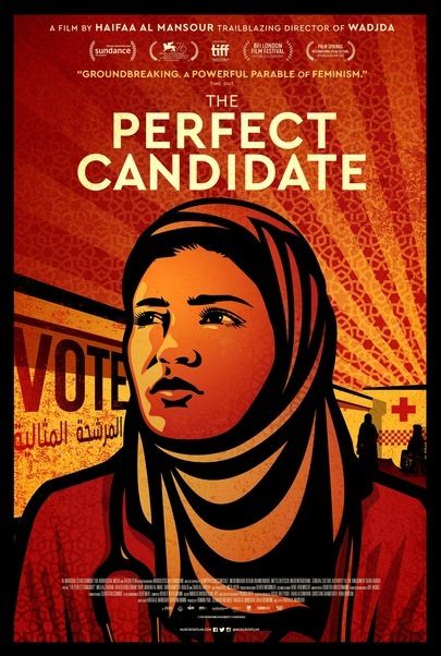Movie poster for "THE PERFECT CANDIDATE"