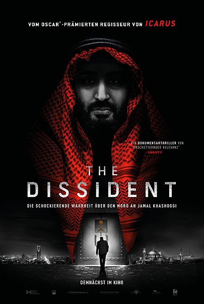 Filmplakat für "THE DISSIDENT"