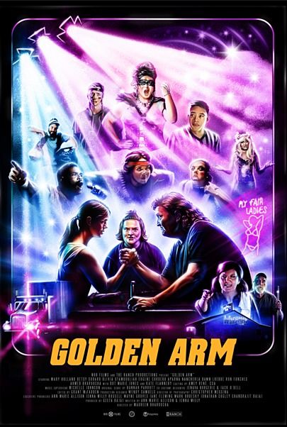 Movie poster for "GOLDEN ARM"