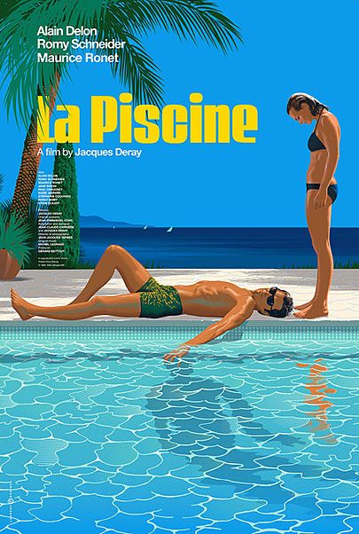 Movie poster for "LA PISCINE (4K RESTORATION)"