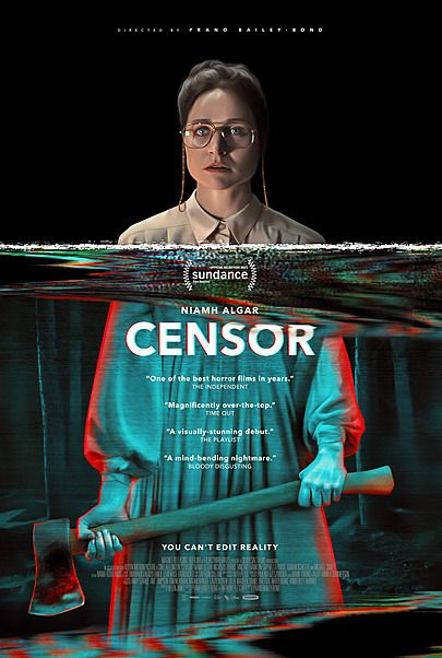 Movie poster for "CENSOR"