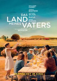 Movie poster for "AU NOM DE LA TERRE"