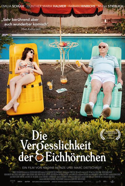 Filmplakat für "DIE VERGESSLICHKEIT DER EICHHÖRNCHEN"