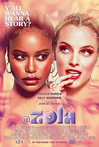 Movie poster for "ZOLA"