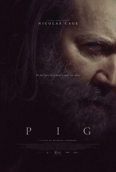 Movie poster for "PIG"