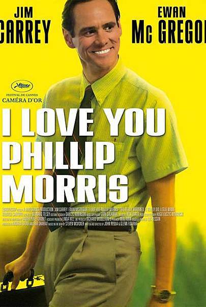 Movie poster for " I LOVE YOU PHILLIP MORRIS"