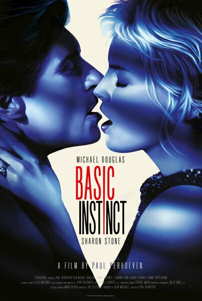 Movie poster for "BASIC INSTINCT"