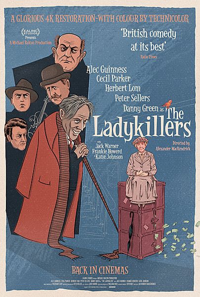 Movie poster for "THE LADYKILLERS"