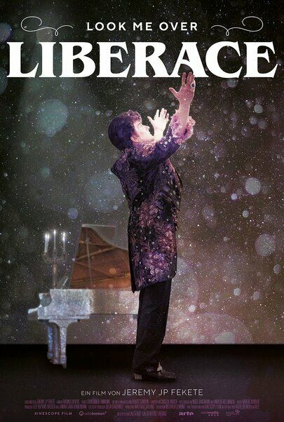 Movie poster for "LOOK ME OVER - LIBERACE"