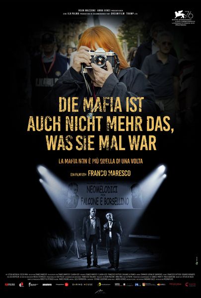 Movie poster for "La mafia non è più quella di una volta"
