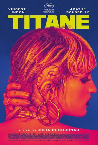 Movie poster for "TITANE"
