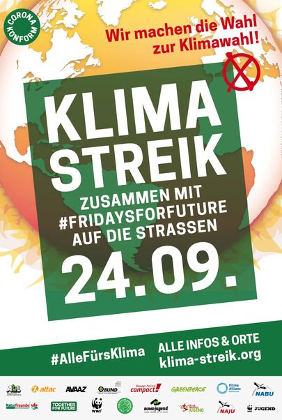 Filmplakat für "KLIMASTREIK 2021"