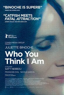 Movie poster for "WHO YOU THINK I AM"