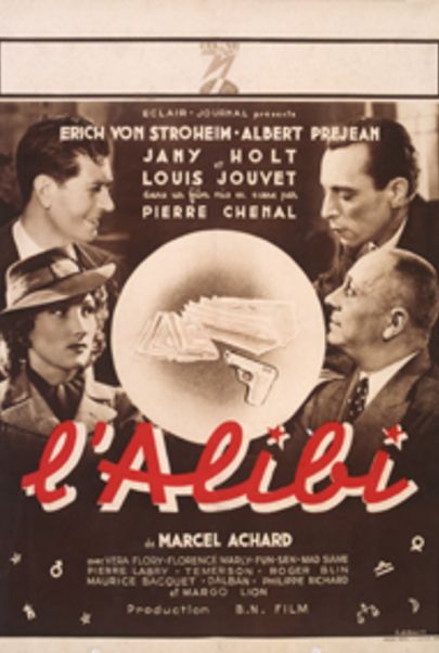 Affiche du film "L'ALIBI"