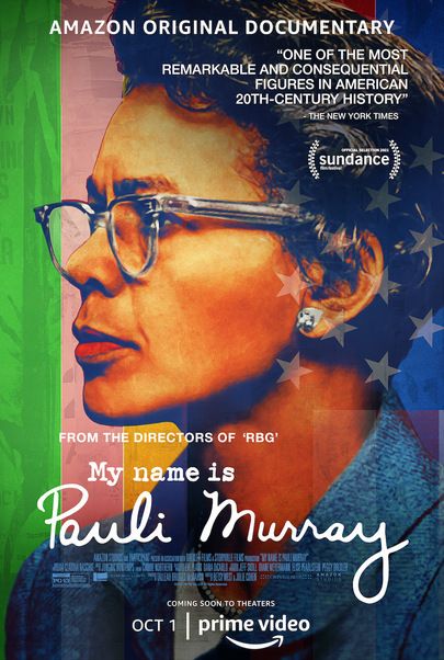 Movie poster for "MY NAME IS PAULI MURRAY"