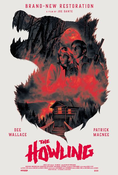 Movie poster for "THE HOWLING"