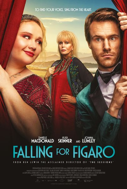 Movie poster for "FALLING FOR FIGARO"