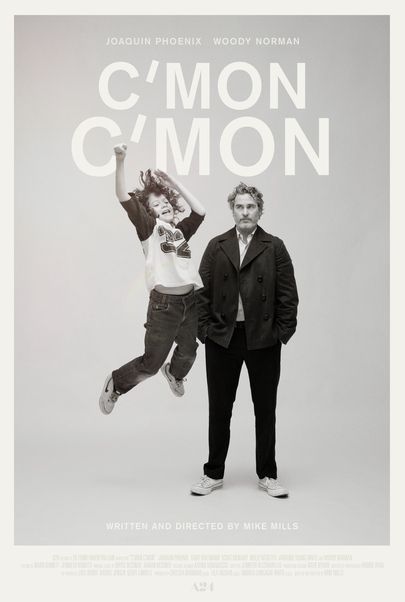 Movie poster for "C'MON C'MON"