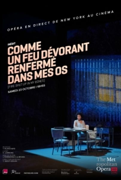 Affiche du film "COMME UN FEU DÉVORANT RENFERMÉ DANS MES OS"
