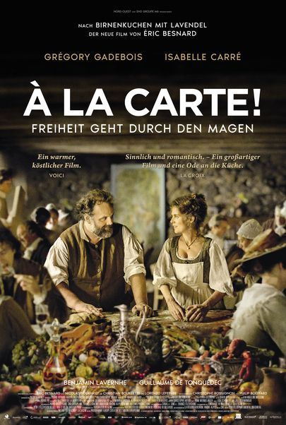 Movie poster for "À LA CARTE! - FREIHEIT GEHT DURCH DEN MAGEN"