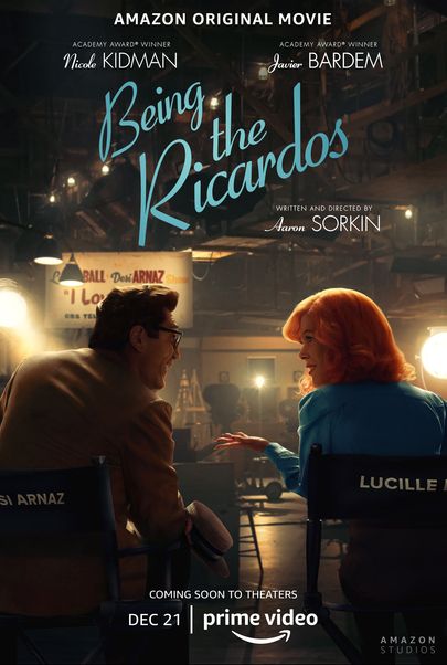 Movie poster for "BEING THE RICARDOS"