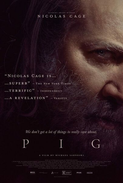 Movie poster for "PIG"