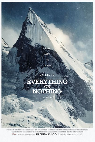 Movie poster for "LA LISTE - EVERYTHING OR NOTHING"