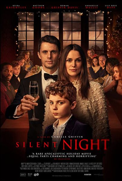 Movie poster for "SILENT NIGHT"