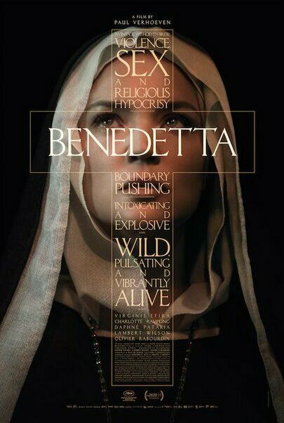 Movie poster for "BENEDETTA"