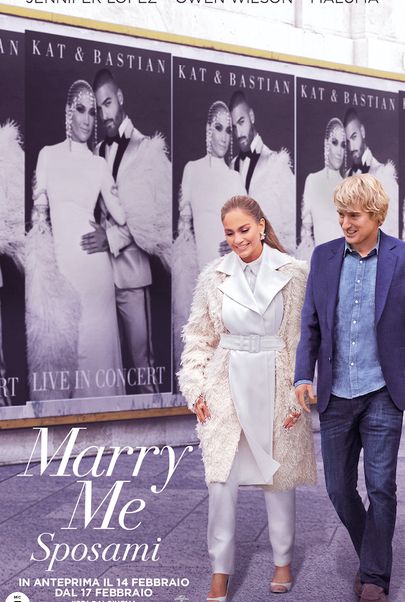 Movie poster for "MARRY ME"