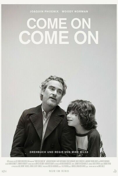 Movie poster for "C'MON C'MON"