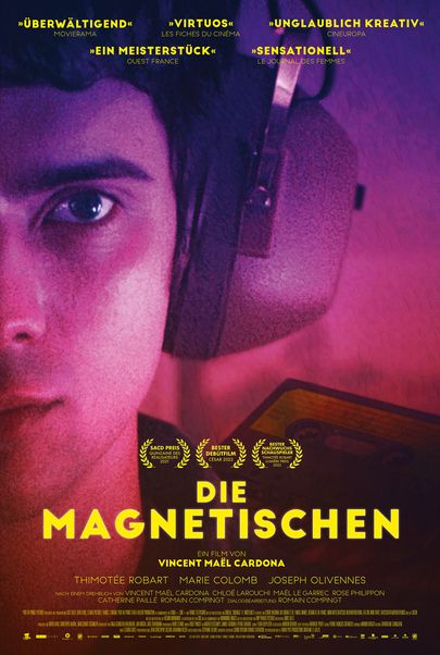 Movie poster for "MAGNETIC BEATS"