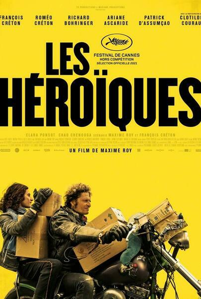 Movie poster for "THE HEROICS"