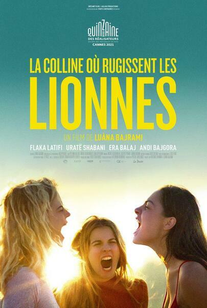 Movie poster for "THE HILL WHERE LIONESSES ROAR"