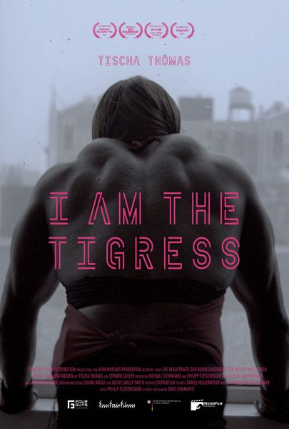 Movie poster for "I AM THE TIGRESS"