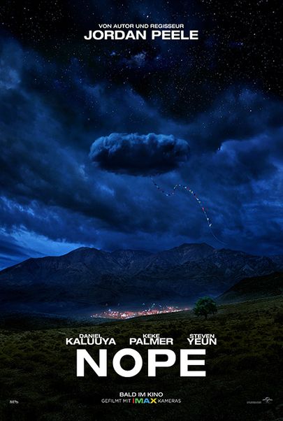 Movie poster for "NOPE"