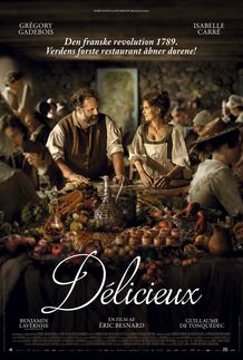 Movie poster for "DELICIEUX"