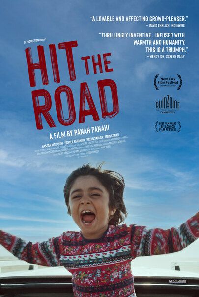 Movie poster for "HIT THE ROAD"