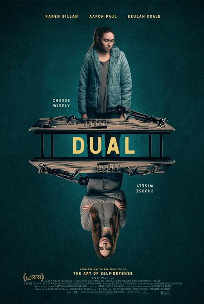 Movie poster for "DUAL"