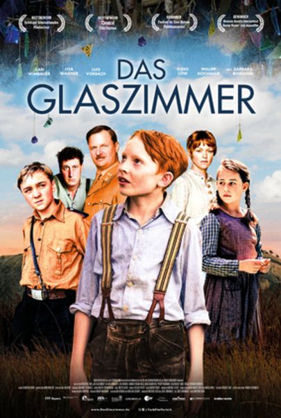 Movie poster for "DAS GLASZIMMER"