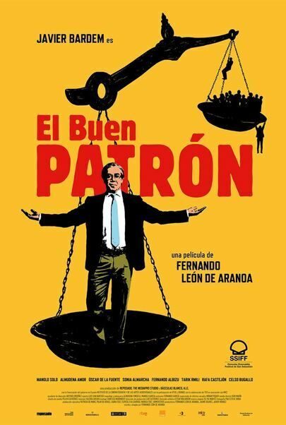 Movie poster for "EL BUEN PATRÓN"