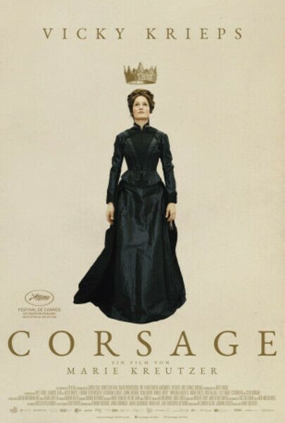 Movie poster for "CORSAGE"
