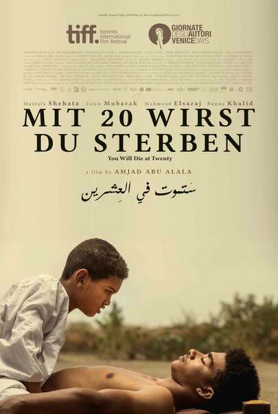 Movie poster for "YOU WILL DIE AT 20"