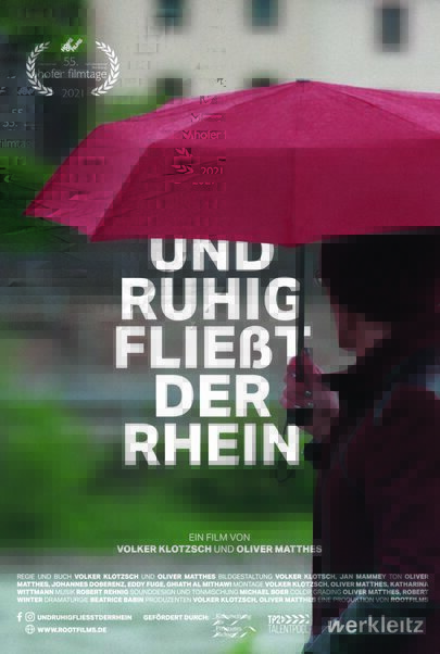 Movie poster for "UND RUHIG FLIESST DER RHEIN"