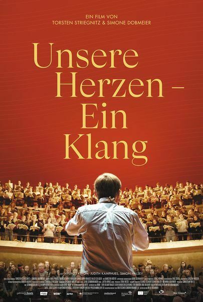 Movie poster for "UNSERE HERZEN - EIN KLANG - FILMSTART IN ÖSTERREICH"