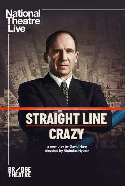 Movie poster for "Straight Line Crazy"